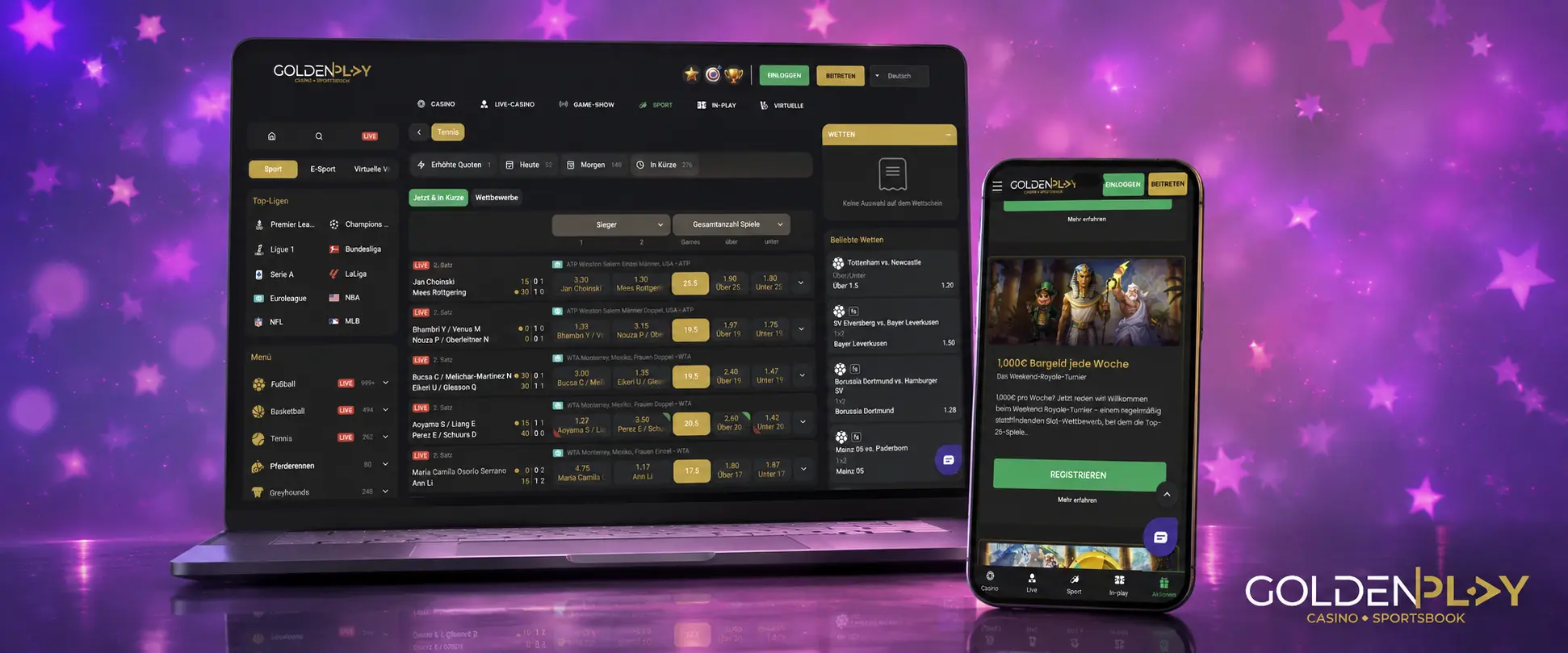 Golden Play Browser Geschwindigkeit und Leistung