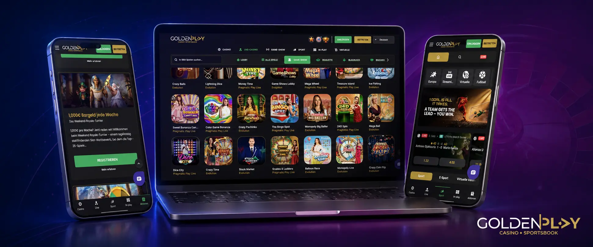 Wie spielt man Golden Play Slots
